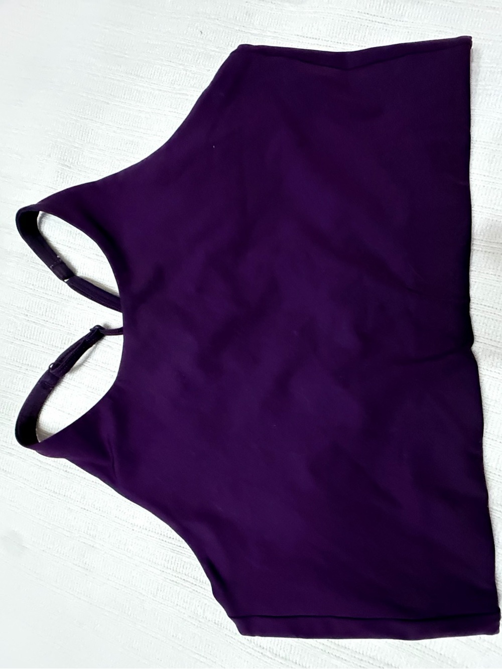 girlfriend collective Deep Plum Active Tank